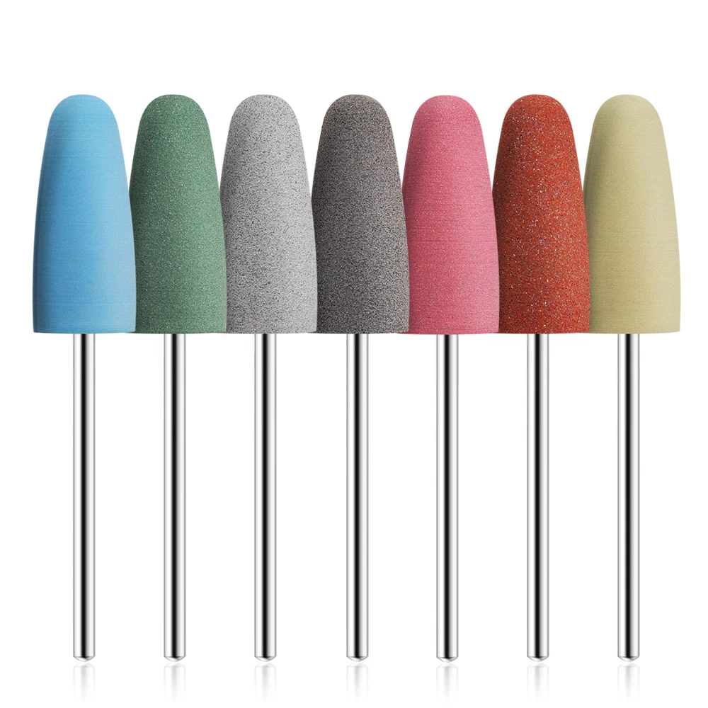 28 Types Rubber Silicone Nail Drll Bit Dead Skin Remover Nail Polisher er Rotary Burr Milling Cutter Manicure Drill Tool nail drill bit,nail drill bits