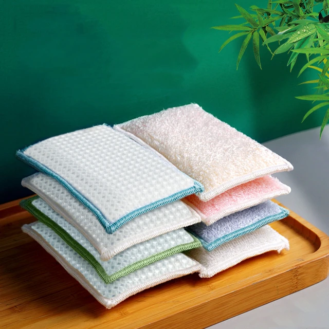 Kitchen Cloth Superfine Fiber Non-Sticky Double Layer Super Absorbent Dish  Towels Pot Home Kitchens Clean Wipe Kitchen Supplies - AliExpress