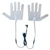 5V USB Heated Gloves Pad 5 Finger Type Electric Gloves Heating Film Pads Rechargeable Hand Heater 5