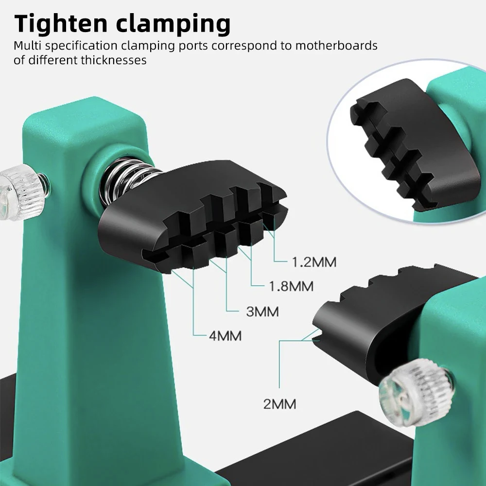 Circuit Board Welding Repairing Disassembly Fixture Adjustable MotherBoard Holder 360&deg; Rotation MainBoard Clamp Soldering Iron