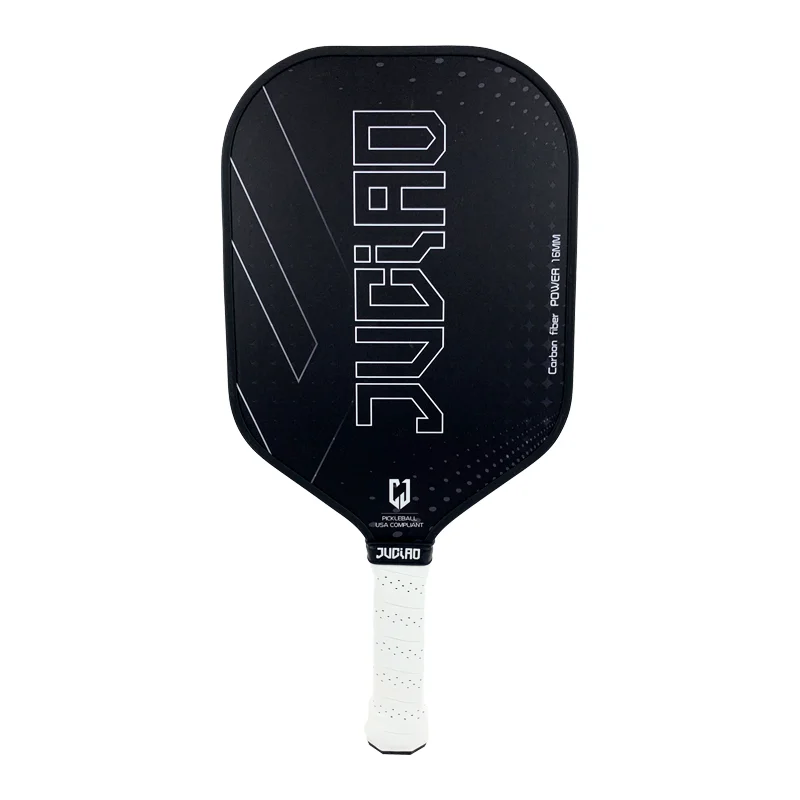 ピックルボール パドル JUCIAO 3KRaw Carbon Fiber 白 JUCIAO Carbon Fiber Logo Pickleball Paddle – PLATINUM PICKLEBALL