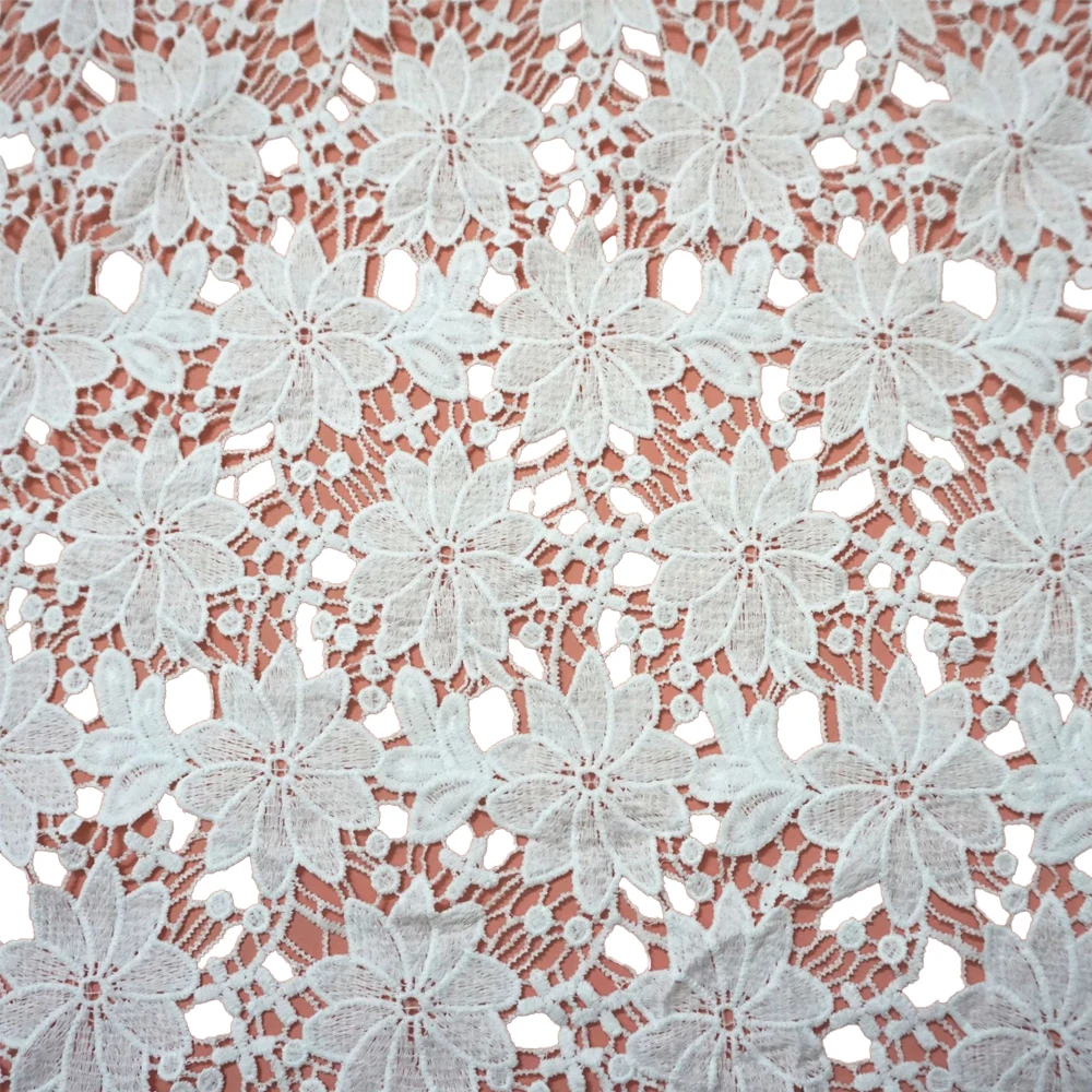 Fashion Wedding Dress Lace fabric Off White for Evening Party Bridal Dress Fabric Lace Selling by Yard