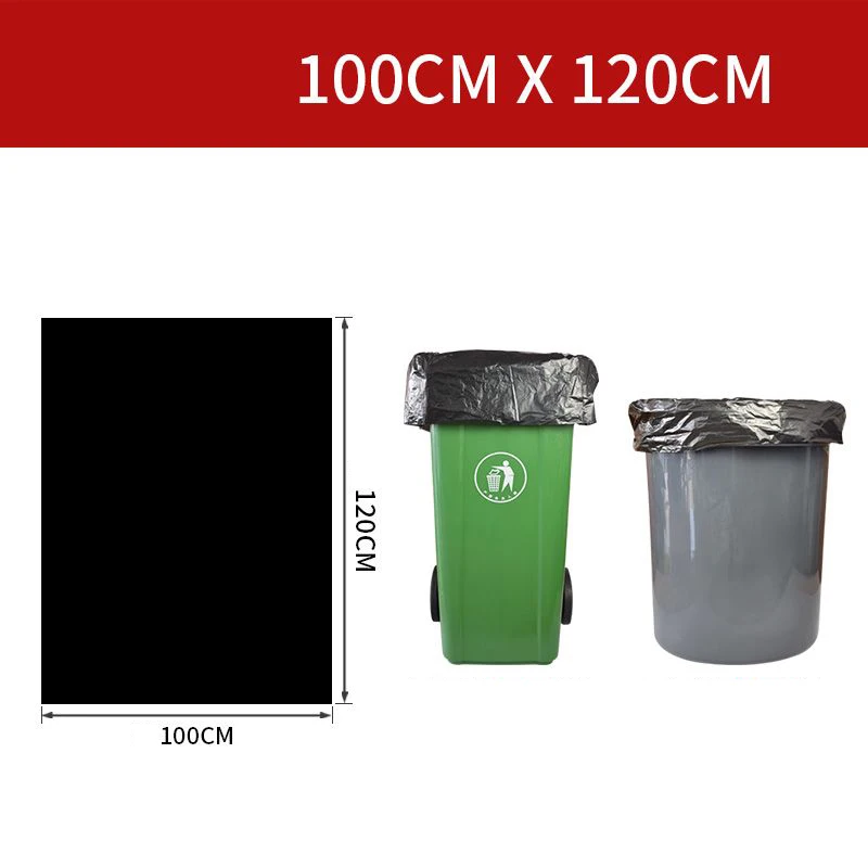 thumbnail image 1 of Bolsa de basura comercial grande y gruesa de 50 piezas, para centros comerciales, propiedades, hoteles, bolsas de basura de gran capacidad, bolsas de basura resistentes y resistentes, 1 of 5