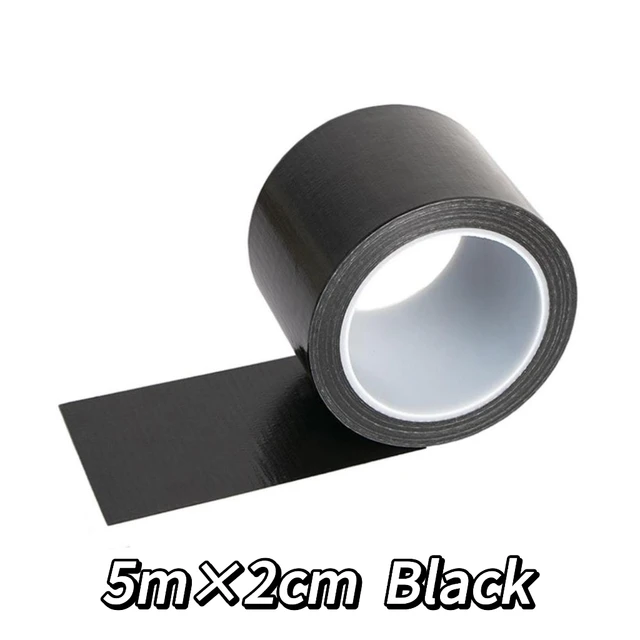 Black Self Adhesive Leather Repair Tape For Sofa Car Seats Handbags
