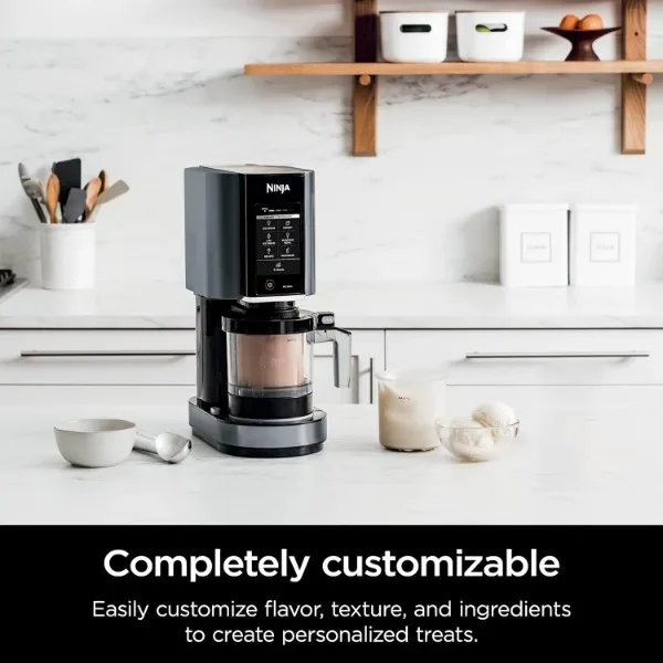 Ninja NC299AMZ CREAMi Ice Cream Maker, for Gelato, Mix-ins, Milkshakes, Sorbet, Smoothie Bowls & More 4