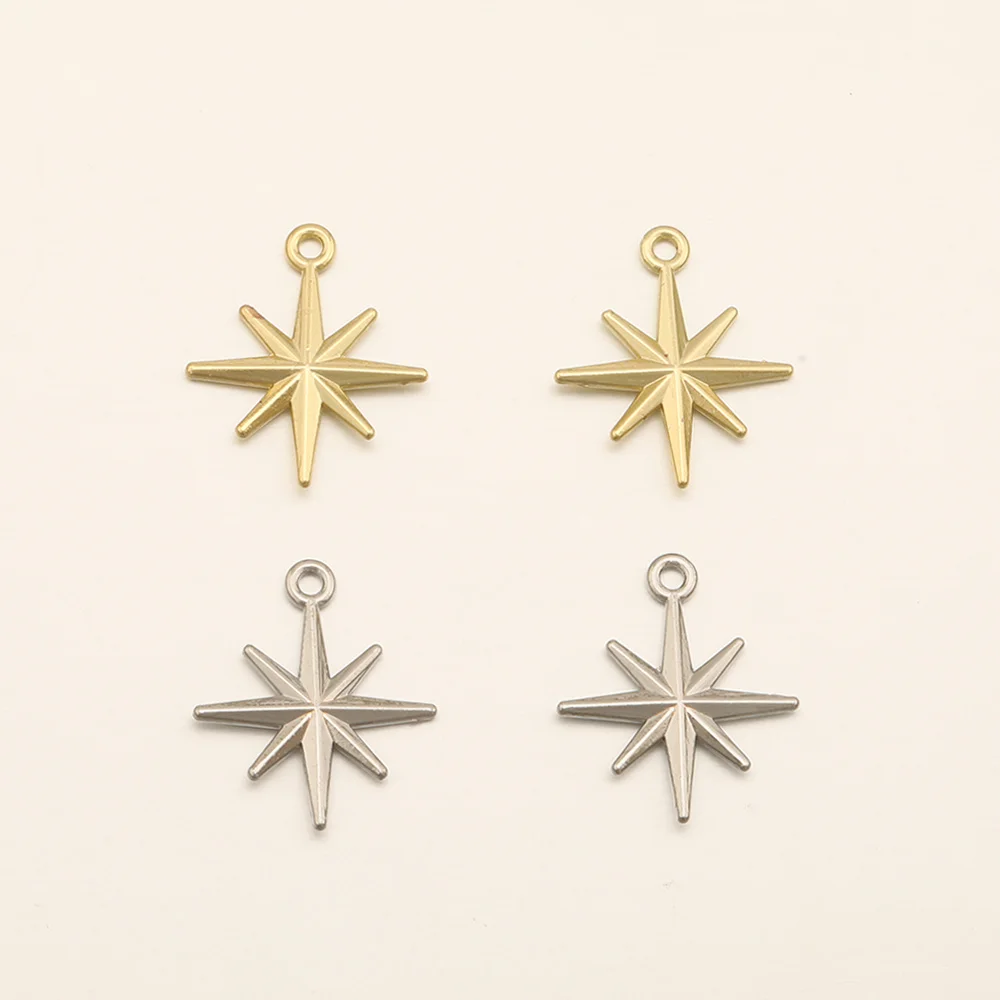 Cordial Design 20*23MM 100Pcs Jewelry Earring Charms/Star Shape/Zinc Alloy/Pendant/Jewelry Findings & Components/DIY/Hand Made - cordial