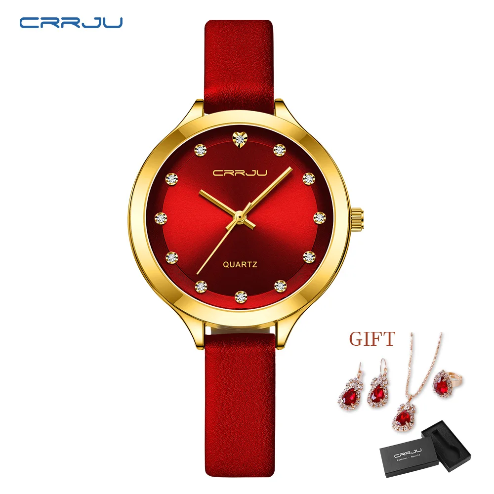 5 stücke Set es Frauen Leder Band Damen Einfache Casual frauen Analog Handgelenk Armband Femme_voghion.com