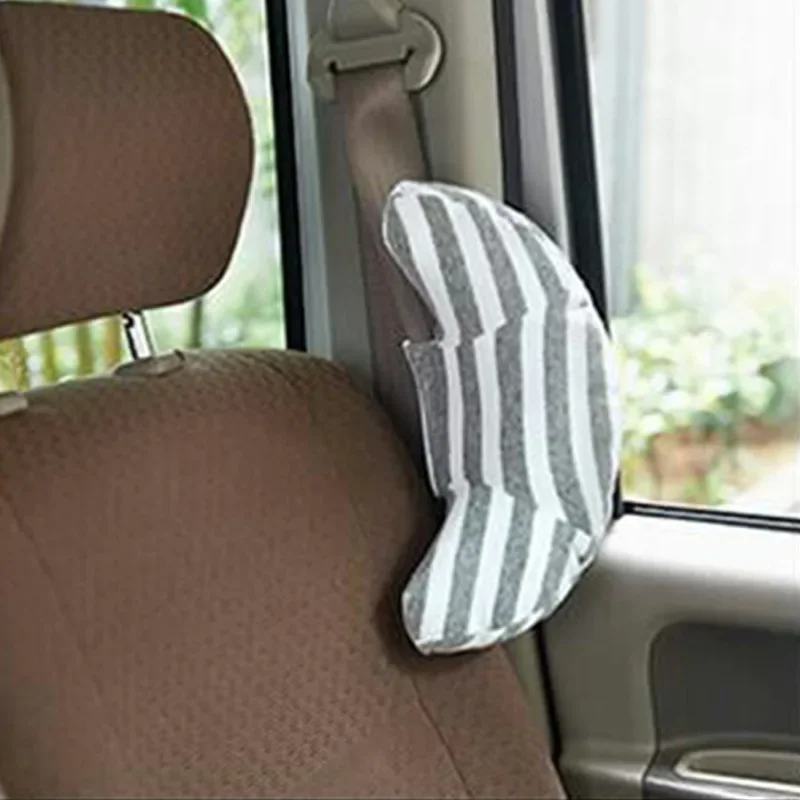 Children's Car Pillow Shape Neck Headrest Pad Baby Car Seat Belt Pillow Children's Shoulder Seat Belt Headband Support auto seat head support