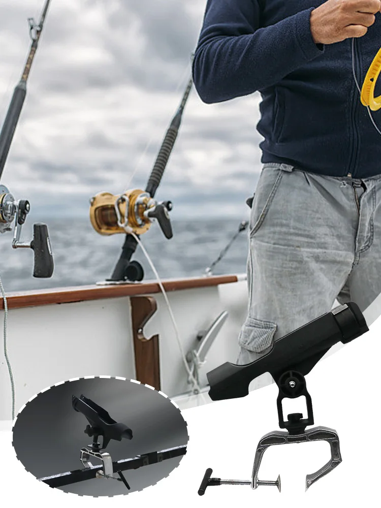 Support Canne A Peche 2Pack Fishing Boat Rods Holder With Large