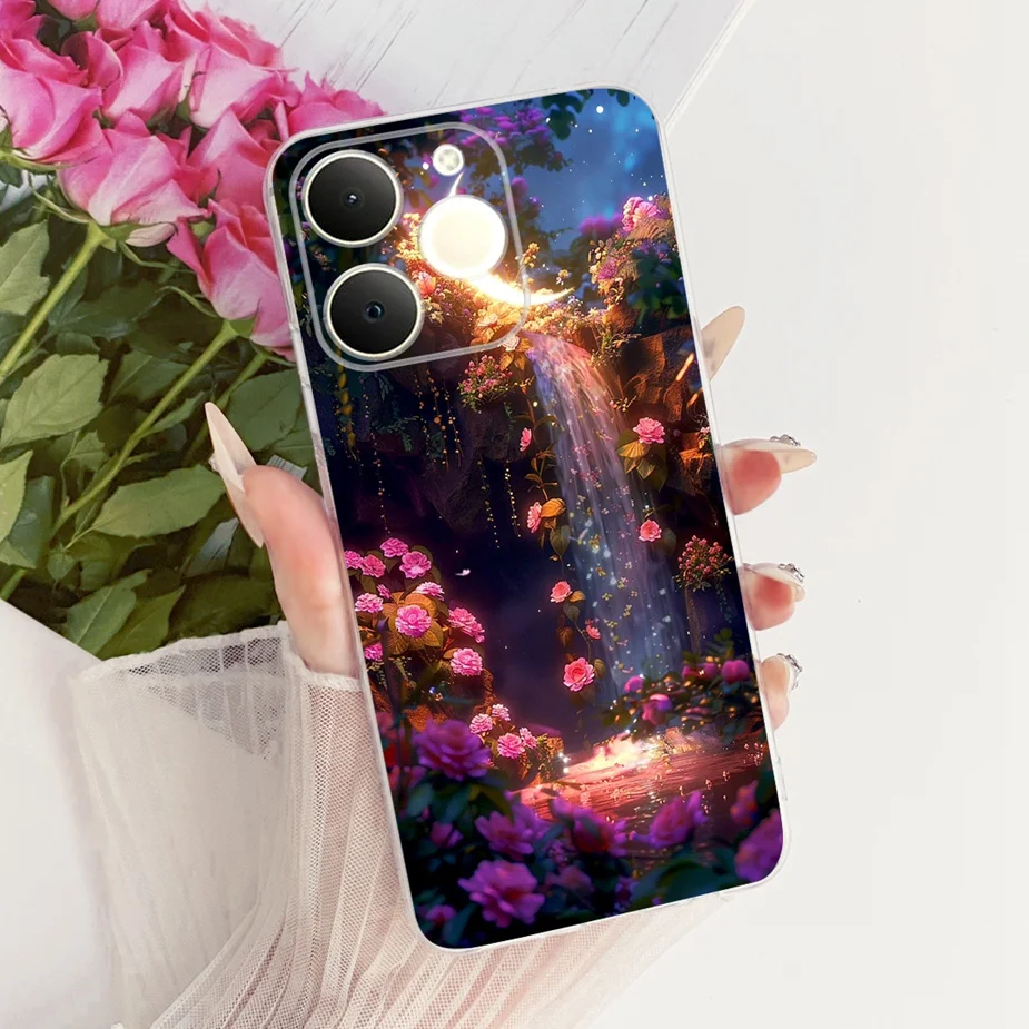 Cute Cat Painted Soft Slim Phone Case - Enhanced Protection with Stylish Design