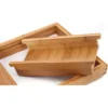 Bamboo Bath Tray Bathtub Caddy,Luxury Expandable Tub Holder Rack with Wine Glass Holder,Shower Reading Pad Holder W/Phone Slot 5