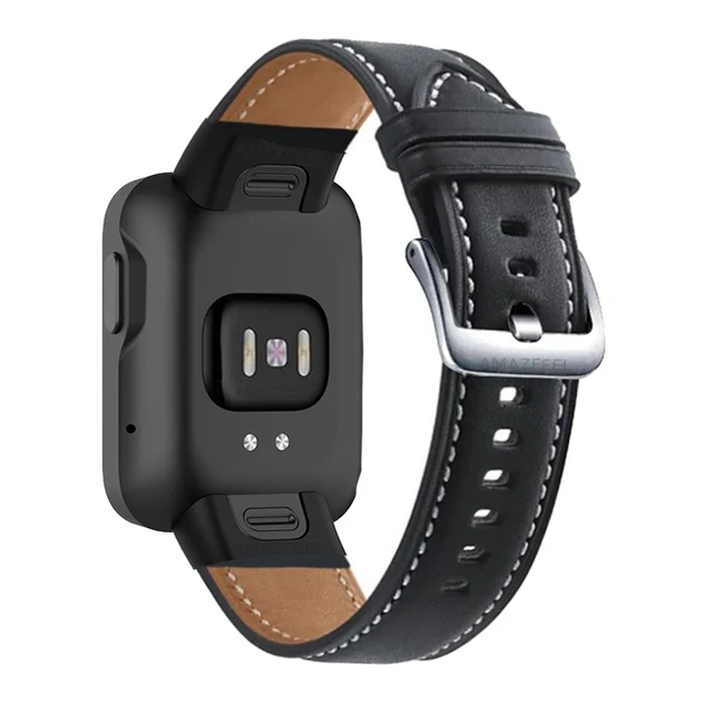 Bracelet For Xiaomi Mi Watch Lite Leather Strap Redmi Watch 2 Lite Watch  Band For POCO Watch Straps Correa Belt Accessories
