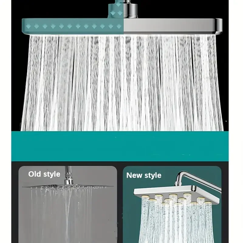 Luxurious 10-Inch Large Pressurized Overhead Shower Head
