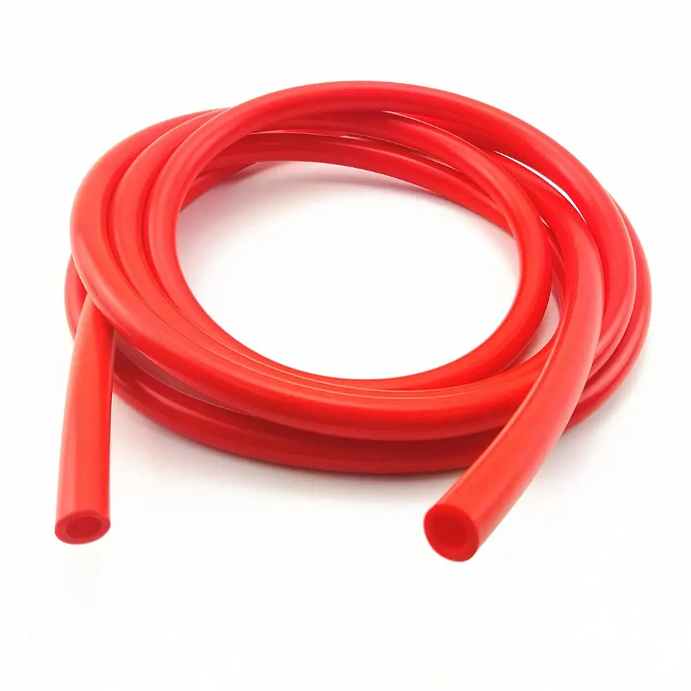 Universal Racing Silicone Vacuum Hose - 6x12mm, Multi-Color, Various Length Options