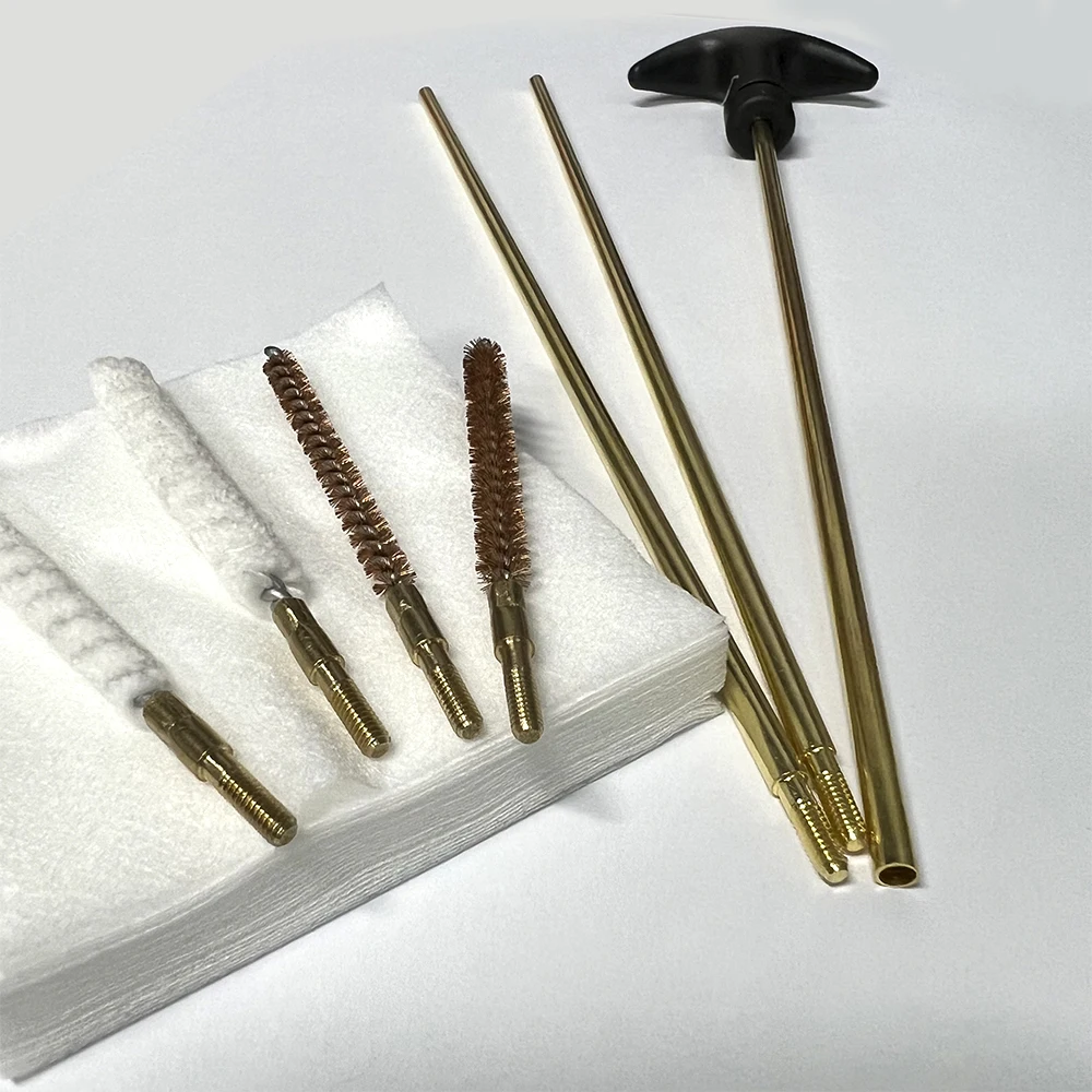 

Barrel Cleaning Kit .177&.22 (4.5mm&5.5mm) Rifle/Pistol Airgun Brushes Tools