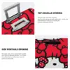 Hello Kitty Red Bow Tie Suitcase Cover Strectch Cruise Trip Protection Luggage Accesories Flight 4