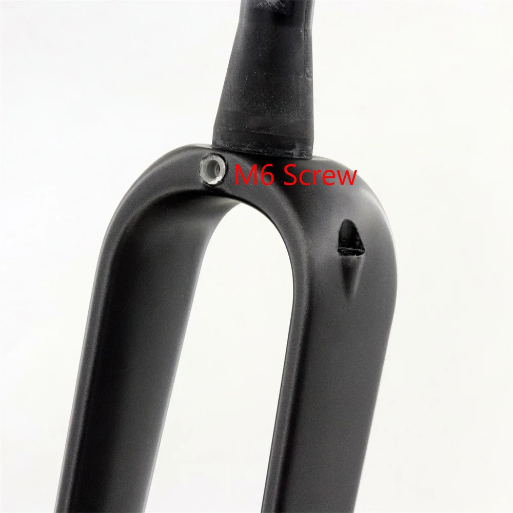 700*45C Carbon Gravel Road Bike Front Fork Internal Routing