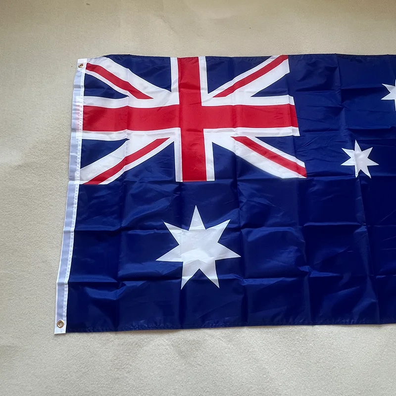 Premium Australian Flag - 90x150cm Polyester for Indoor & Outdoor Display
