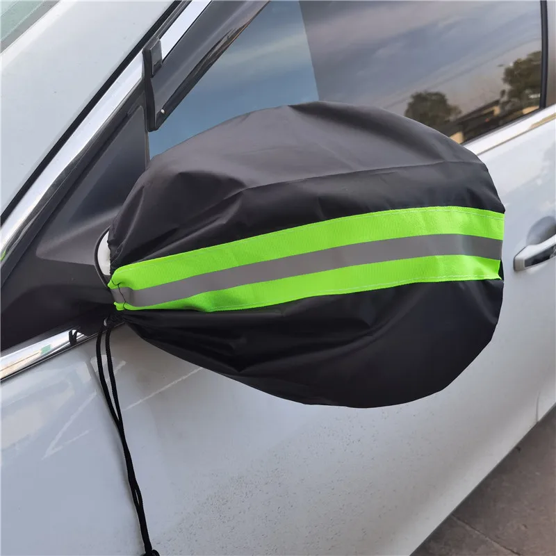 1 Pair Car Rearview Mirror Protective Cover Universal Waterproof Dust Covers Winter Snow Ice Shield Automobile Accessories