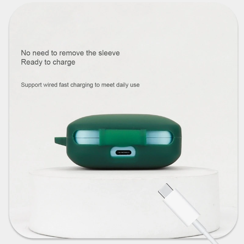 Waterproof Silicone Earphone Cover - Flexible Shell