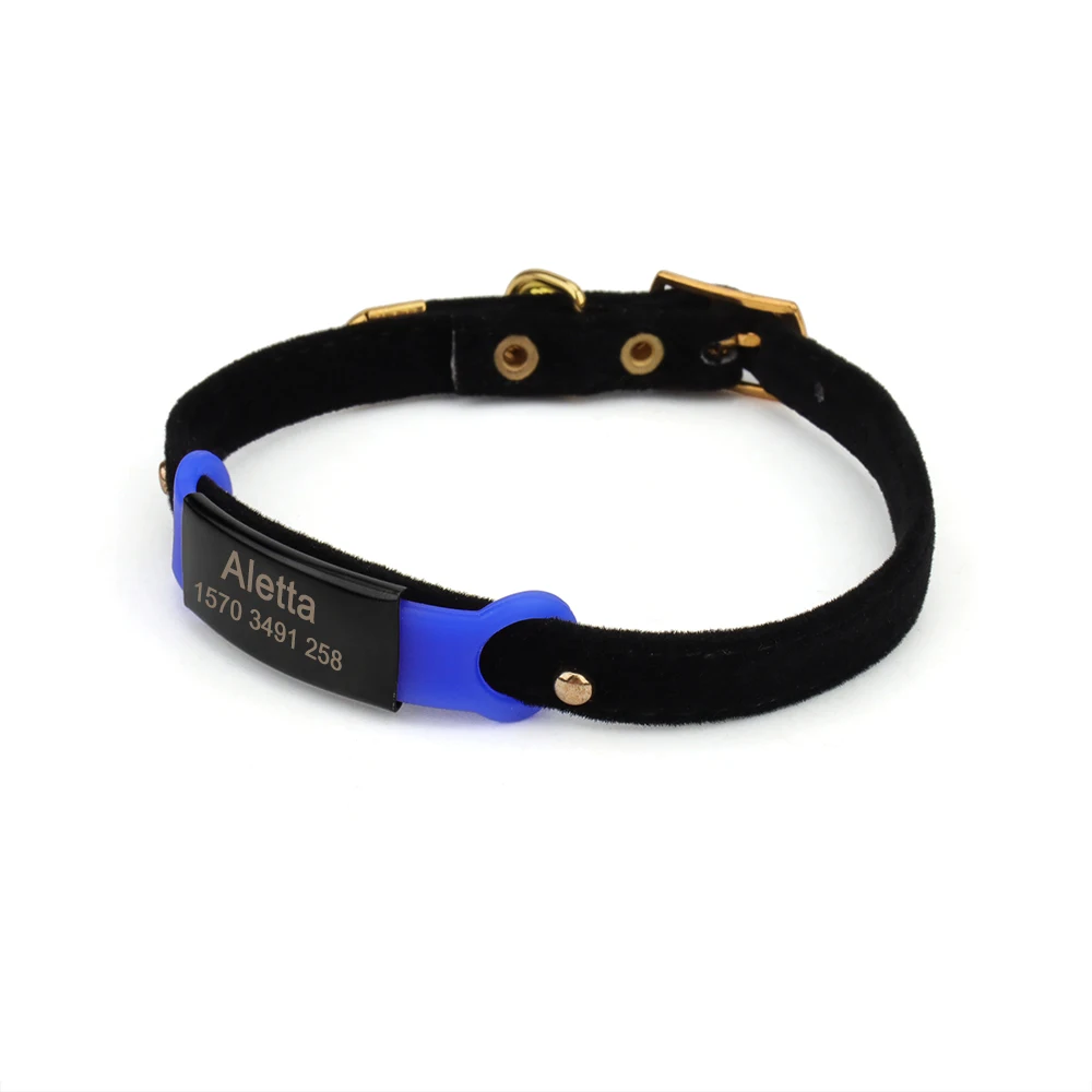 Custom Dog Collar Tags,Silicone Stainless Steel Dogs Cats