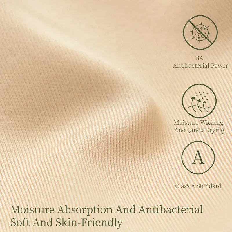 SUJIIN Push Up Seamless Supportive Bra for Women Wireless Deep V Plunge Thin Bras Anti-sagging 3A Antibacterial Bralettes MX074H 5