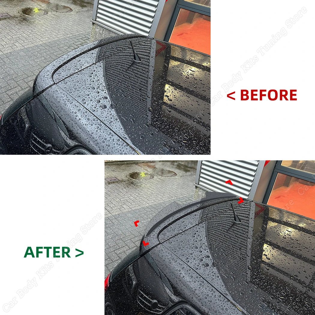 폭스 바겐 골프 5 MK5 GTI R32 2004-2009 용 전용 후면 지붕 스포일러 부츠 립 고품질 ABS 후면 상자 장식 날개