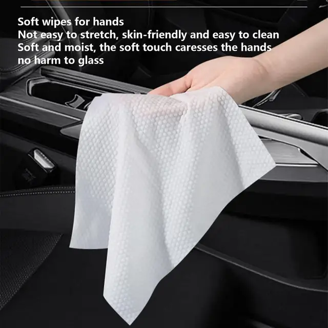 Car Wipes Interior Cleaning Protection Wet Towel Car Care Non-woven Tissue  Leather Cleaner Car Interior Cleaning Wipes Anti-fog - AliExpress