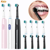 Rotating Electric Toothbrush for Adult Teeth whitening Teeth Brushes 3D round head soft brush Rechargeable Electric Toothbrush 1