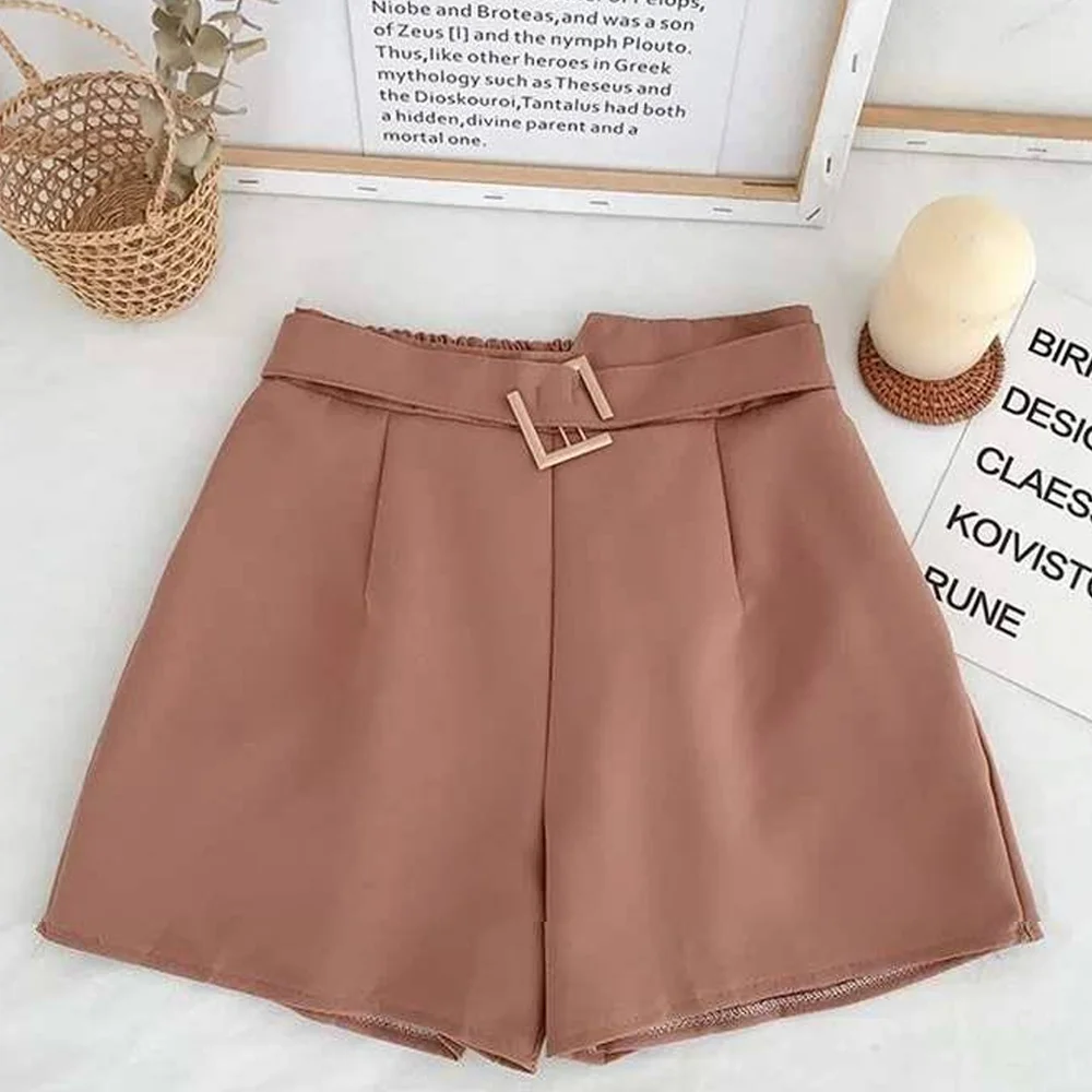 BEENLE New Casual Comfortable Chiffon Elegant Wild Shorts Women's