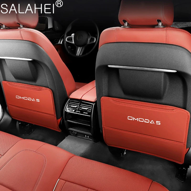 Car Seat Backrest Anti Kick Pad 1Pcs for Chery Omoda 5 C5 FX S5/GT Auto Interior OmodaC5 Accessories Styling car seat protector