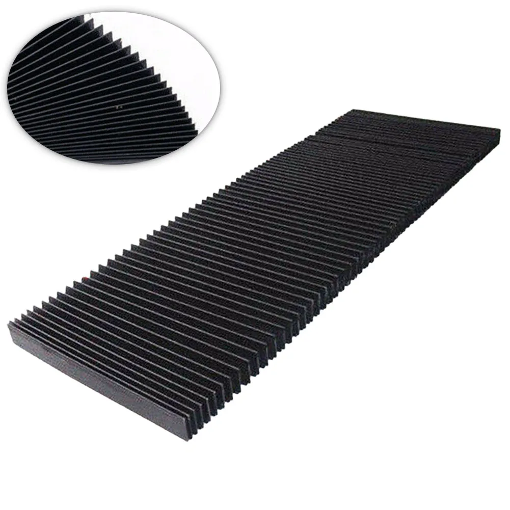 CNC Milling Machine Dust Cover Black Corrugated Pipe Cover Tool Flexible  Protection Plane130MM-300MM Stretch 1.5M - AliExpress