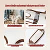 Pets Outdoor Carrying Bag Small Dogs And Medium-sized Cats with Harnesses Clip Adjustable Shoulder Handheld for Hiking Daily Use