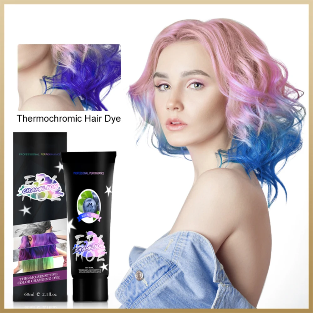 60mlColorChangeHairDyePopularGradientColorDisposableMermaid