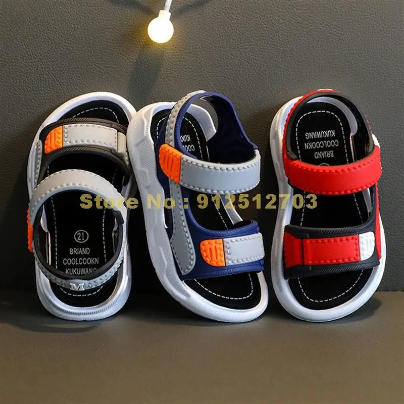 children's shoes for high arches Children Summer Boys Sandals Baby Kids Flat Child Beach Shoes Sports Soft Non-slip Casual Toddler Shoes Sandal for girl