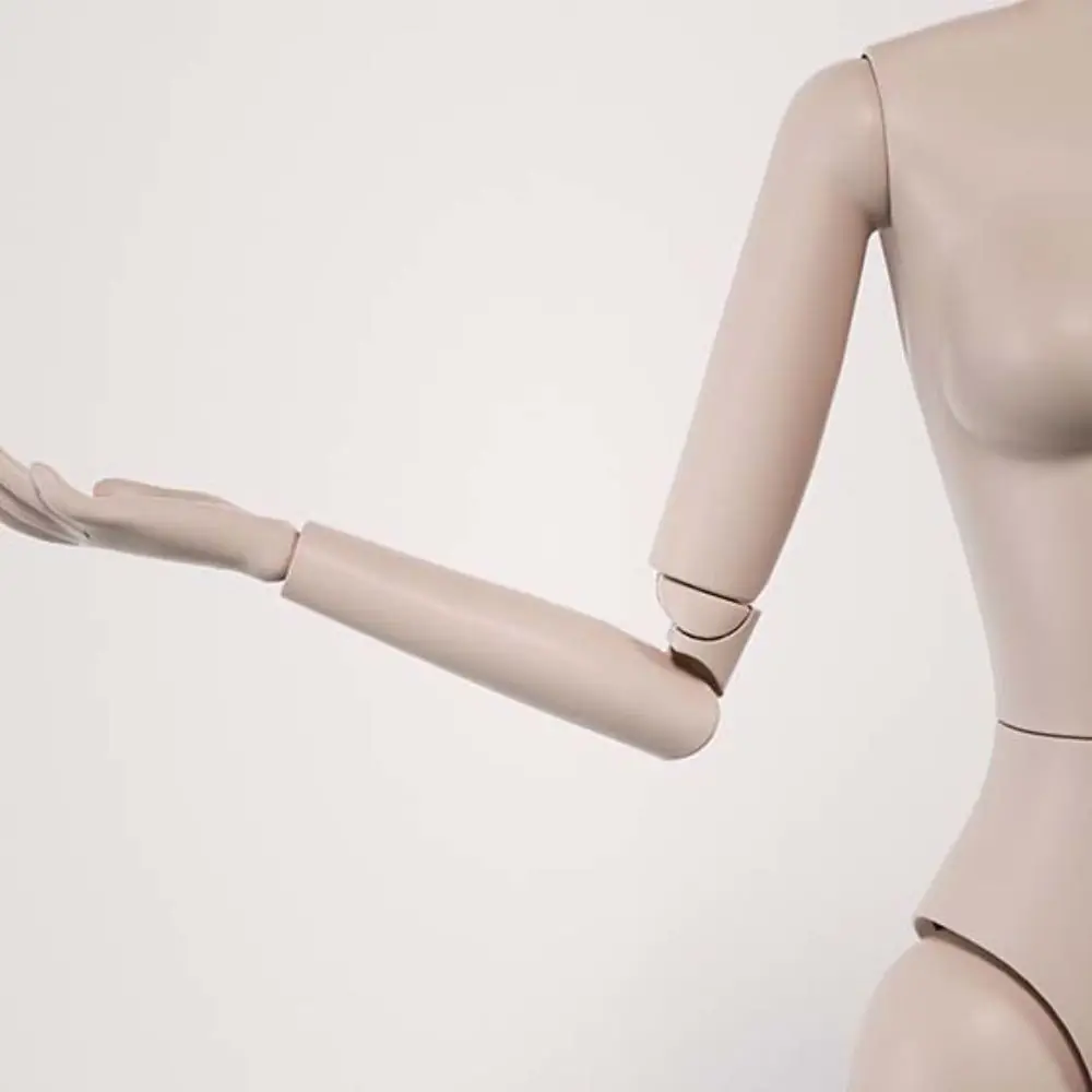 Birthday Gift Multi Joints 's Body Replacement White Skin 1/6 Model Body 26.5cm Height Movable BJD Body Mjd Accessories