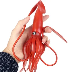 Marine Animal Figurine Set - Lifelike Educational Toy Collection (Big Squid)