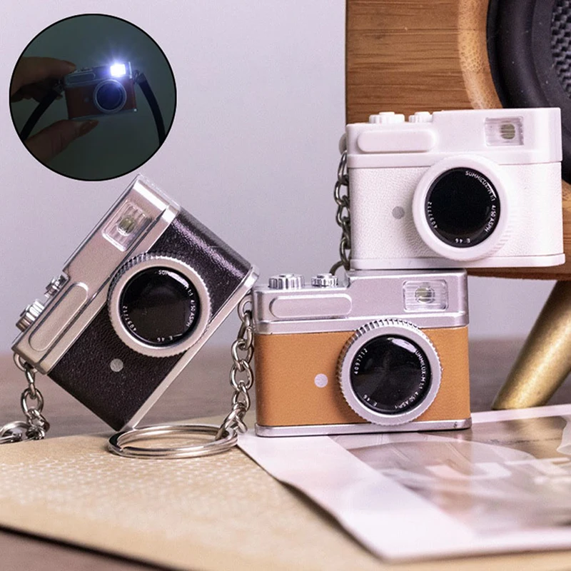 Retro Camera Earphone Case With Leather Rope Bluetooth Headset Decoration Accessories миниатюра игрушки для детей игрушки