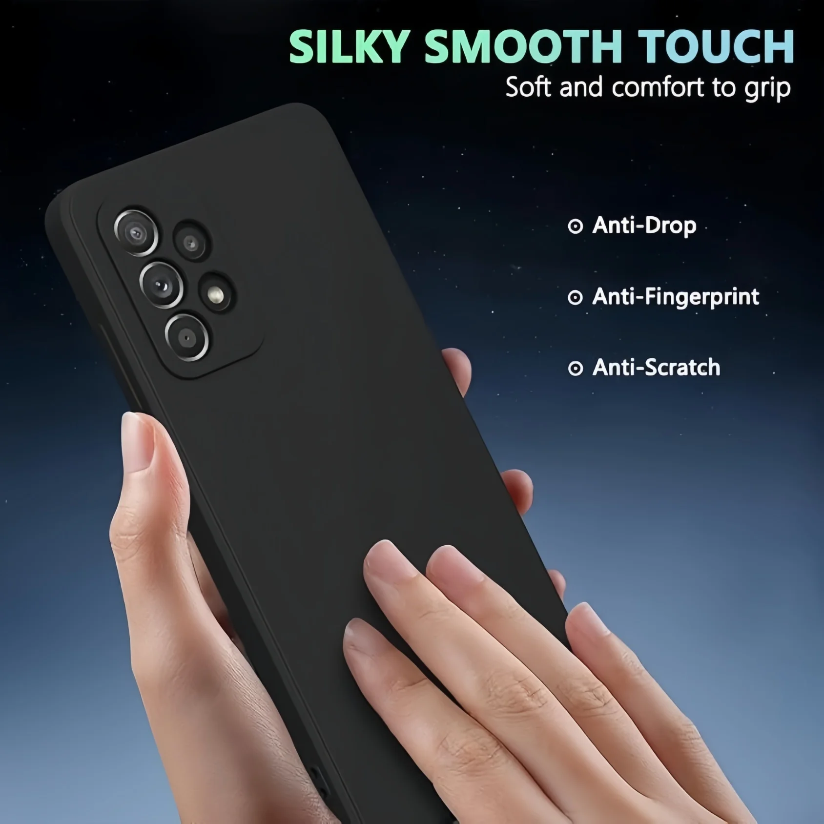 Noble Fashion Shockproof Protective Liquid Silicone Case - Solid Colour