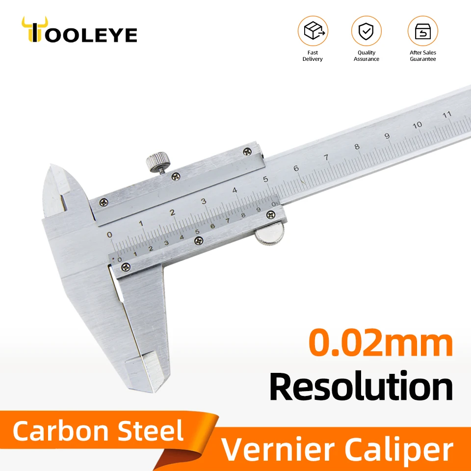 Vernier Caliper Steel Gauge Metal Calipers Measuring Instruments Carpenter Tools Pachometer Professional Pachymeter Depth Ruler digital caliper