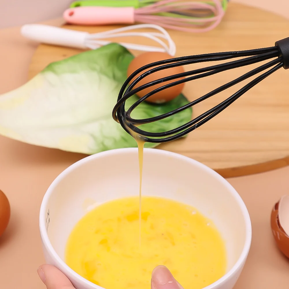 Newness Stainless Steel Whisk Blender for Home - Versatile Tool for Egg  Beater, Milk Frother, Hand Push Mixer Stirrer - Kitchen Utensil for  Blending