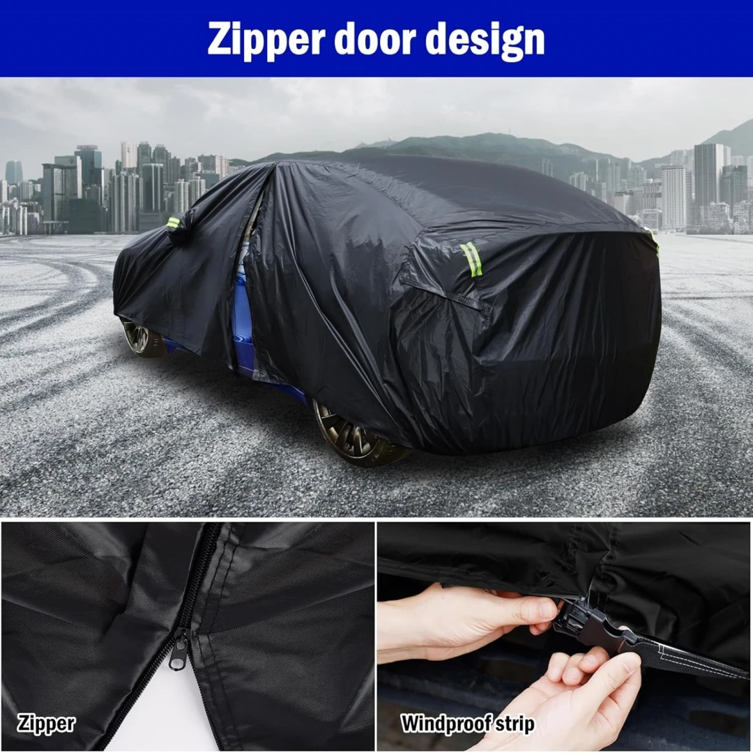 ��� �ڵ��� Ŀ�� Tesla Model Y 2020-2025 �� ������ ���� ���� ���� ��Ʈ ��ǳ �޽����ִ� �� �� ��ȣ