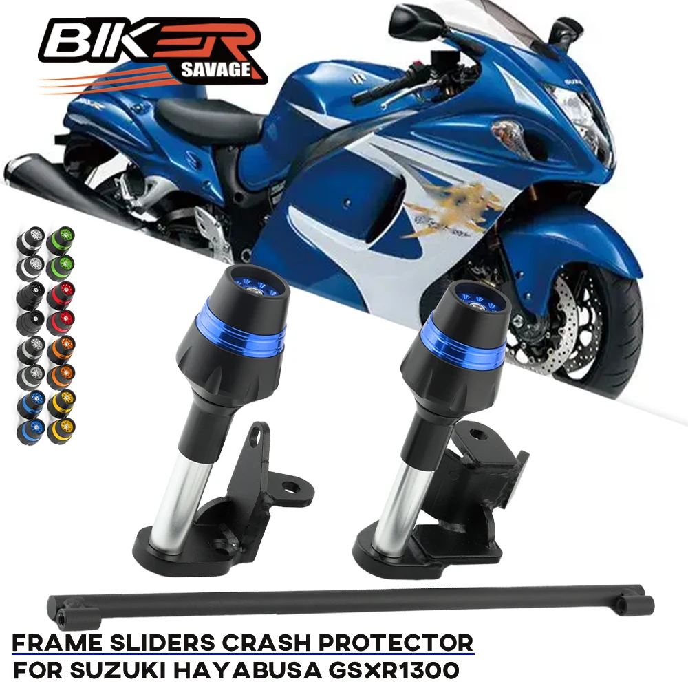 Frame Sliders Crash Protector Falling Protection For Suzuki Hayabusa