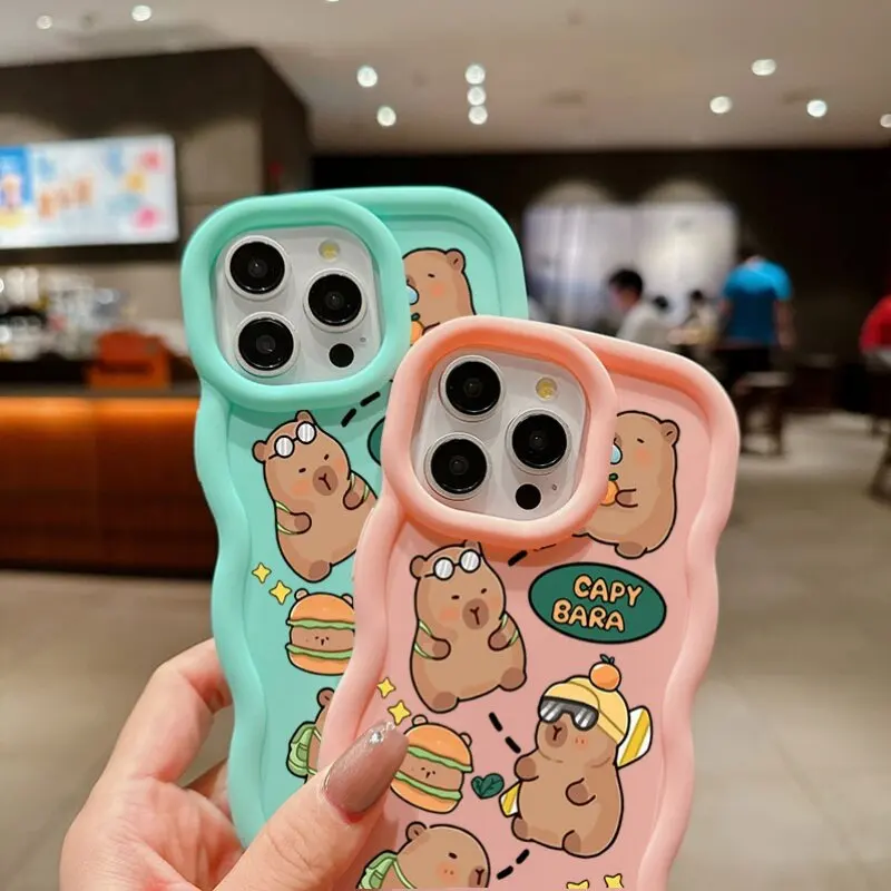Cute Soft Capybara Phone Case - Adorable and Protective Cover