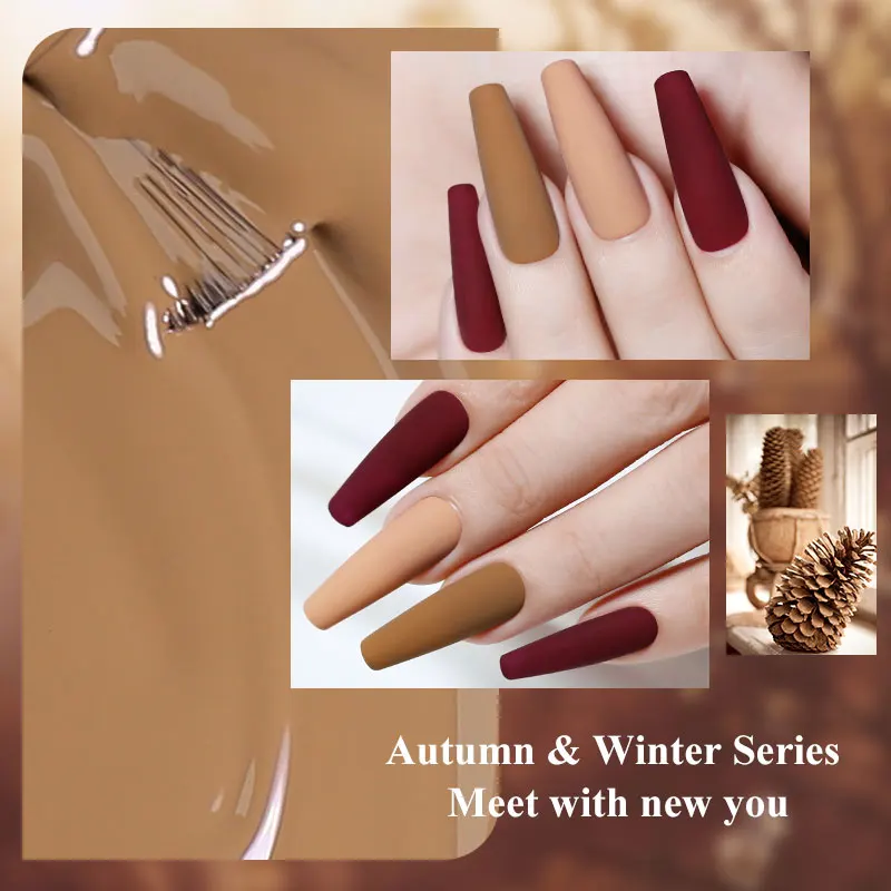 Parkson Gel Nail Polish Autumn and Winter Color Series Semi