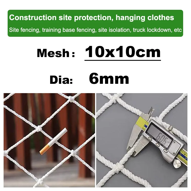 Description Picture 4 of itemBalcony Anti-Fall Net Cat Window Mesh Rail Safety Net Stair Safety Netting Stairwell Netting Stairs Protective Net Child