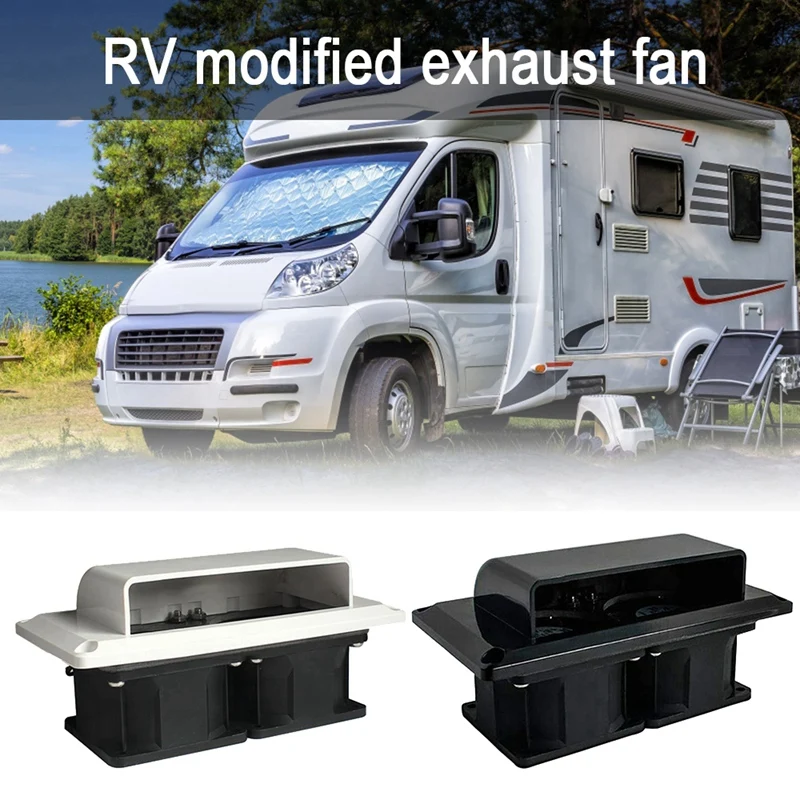 

25W Motorhome Trailer Side Air Vent Ventilation Exhaust Fan For Camper Trailer Boat Marine Yacht