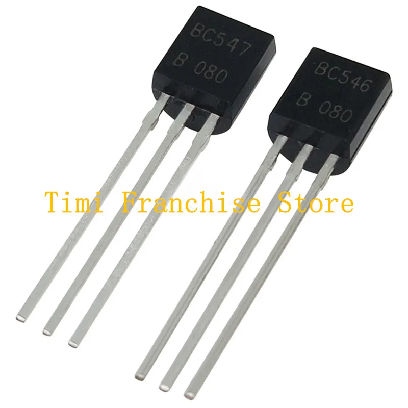 100PCS Transistors diode PNP NPN BC337 BC327 BC517 BC547 BC548 BC549 BC550 BC556 BC557 BC558 2N2907 SS8050 SS8550 TO-92