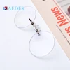 KAEDEK Clip On Nose Glasses Round Rimless Matrix Morpheus reading glasses Mini Frameless Vintage Men  women Eyeglasses 5