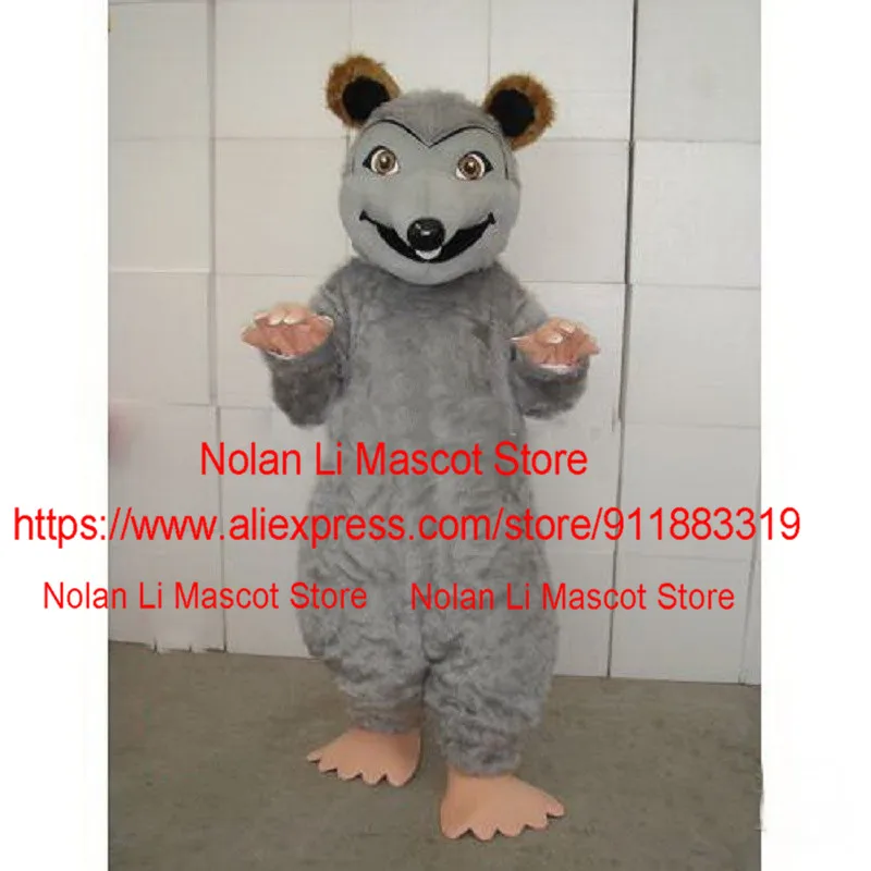 

High Quality Plush Gray Mouse Mascot Clothing Movie Props Cartoon Sets Role-Playing Advertising Games Adult Christmas Gifts 297
